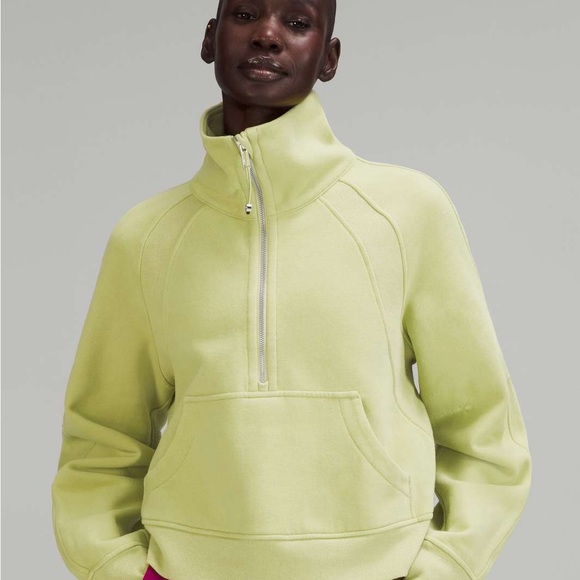 lululemon athletica Tops - Lululemon scuba oversized funnel neck half zip